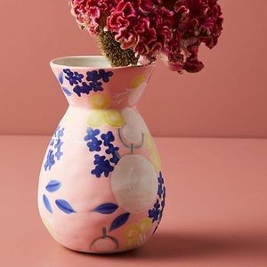 Anthropologie Floral Carmo Vase Small